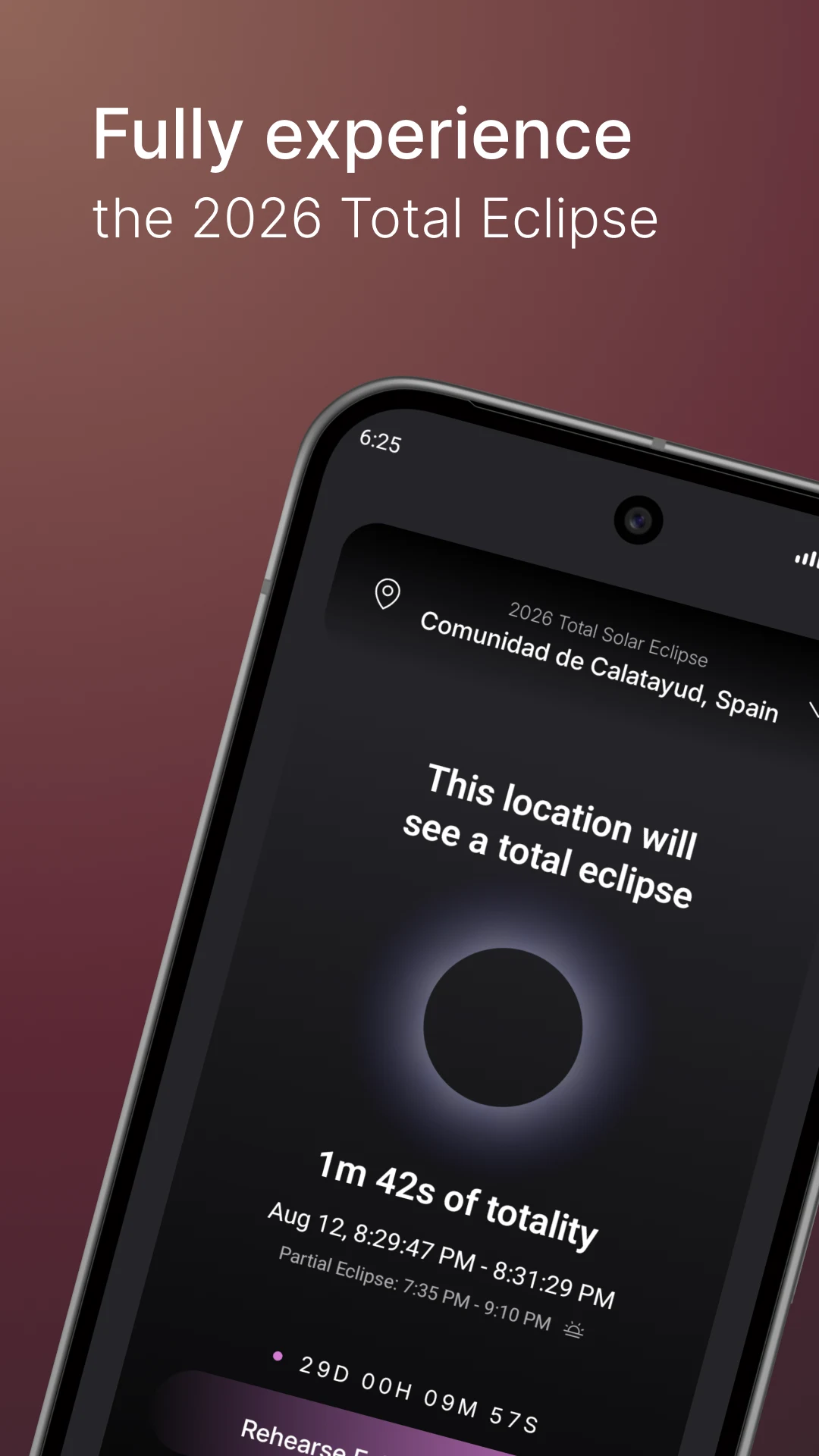 The Eclipse App screenshot